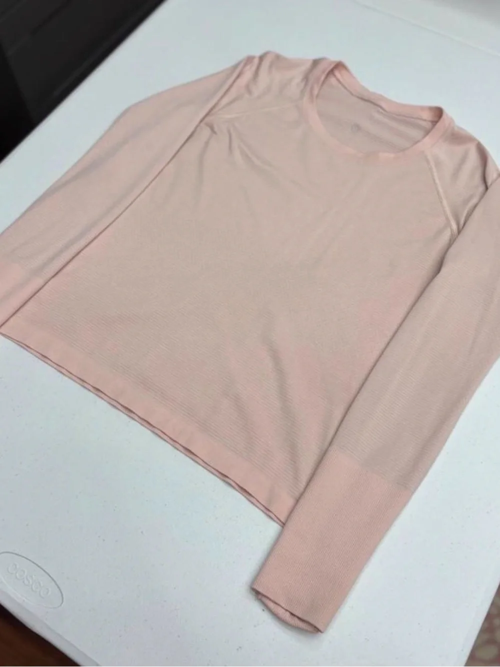 Lululemon Swiftly Tech Long Sleeve Shirt 2.0 in Pink Pearl Size 10